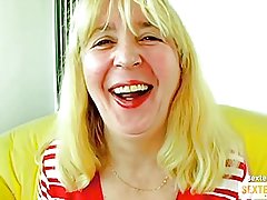 Oma (68) haarig und malupit blaesst und fickt den titi